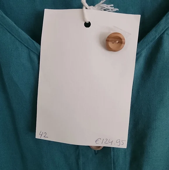 Kleine Schobbejak Maxi Dress in Teal - Picture 3 of 5